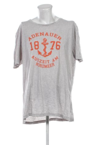 Ανδρικό t-shirt Adenauer & Co, Μέγεθος 3XL, Χρώμα Γκρί, Τιμή 18,00 €, #138071153