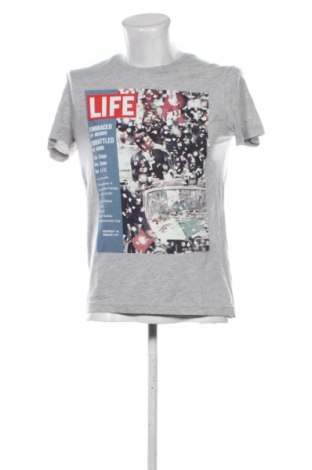 Ανδρικό t-shirt Life, Μέγεθος M, Χρώμα Γκρί, Τιμή 11,00 €, #138071912