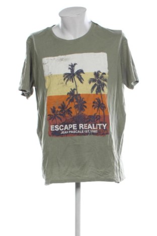 Ανδρικό t-shirt Jean Pascale, Μέγεθος XXL, Χρώμα Πράσινο, Τιμή 11,00 €, #138056250