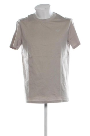 Ανδρικό t-shirt 4F, Μέγεθος L, Χρώμα  Μπέζ, Τιμή 20,40 €, #138061759