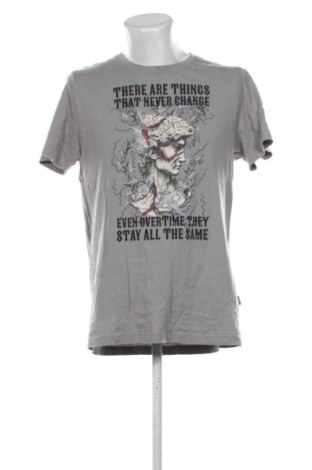Ανδρικό t-shirt Cropp, Μέγεθος XL, Χρώμα Γκρί, Τιμή 12,76 €, #138071858