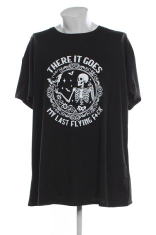 Ανδρικό t-shirt SHEIN, Μέγεθος 4XL, Χρώμα Μαύρο, Τιμή 9,00 €, #138086618