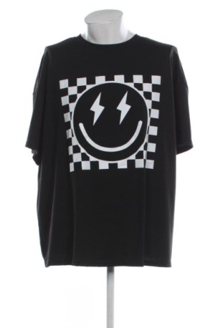 Ανδρικό t-shirt SHEIN, Μέγεθος 4XL, Χρώμα Μαύρο, Τιμή 9,00 €, #138086638