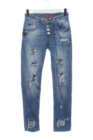 Blugi de bărbați Unbranded, Mărime S, Culoare Albastru, Preț 41,99 Lei, #138054882
