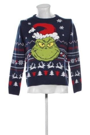 Pulover de bărbați Primark, Mărime M, Culoare Albastru, Preț 163,00 Lei, #138059491