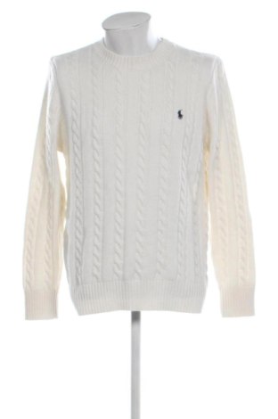 Pulover de bărbați Ralph Lauren, Mărime XL, Culoare Ecru, Preț 461,92 Lei, #138060435