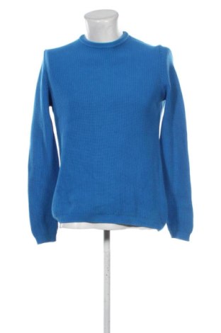 Мъжки пуловер Zara, Размер M, Цвят Син, Цена 24,00 €, #138071313
