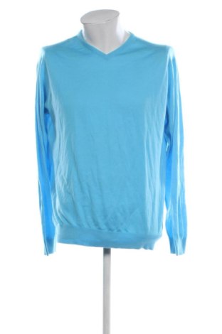 Мъжки пуловер John Smedley, Размер XXL, Цвят Син, Цена 38,27 €, #138047711