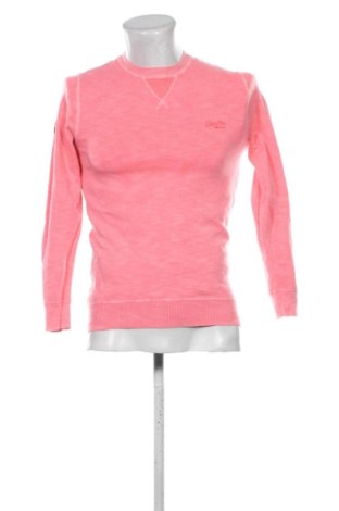 Pulover de bărbați Superdry, Mărime S, Culoare Roz, Preț 204,71 Lei, #138061688