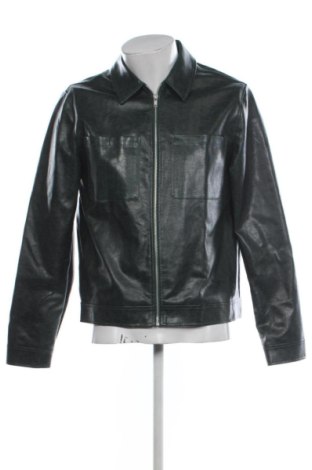 Ανδρικό δερμάτινο μπουφάν ASOS, Μέγεθος M, Χρώμα Πράσινο, Τιμή 49,00 €, #138057255