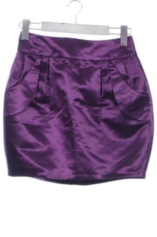 Fustă F&F, Mărime XS, Culoare Mov, Preț 54,59 Lei, #138024627