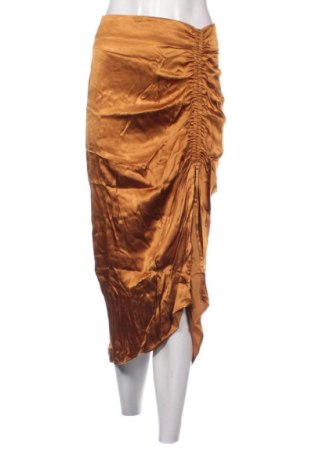 Пола Stradivarius, Размер S, Цвят Оранжев, Цена 19,00 €, #138071650