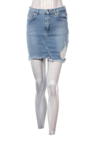 Fustă Pull&Bear, Mărime S, Culoare Albastru, Preț 52,49 Lei, #138085862