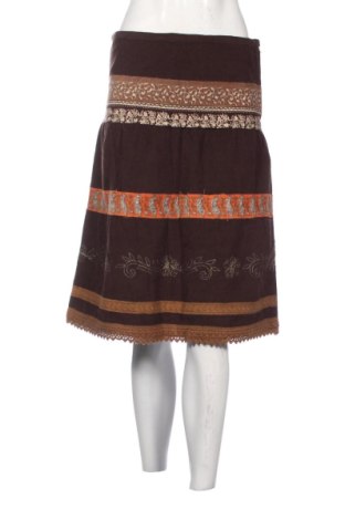 Spódnica Zara, Rozmiar L, Kolor Brązowy, Cena 42,34 zł, #138078277