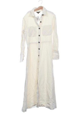 Sukienka Massimo Dutti, Rozmiar XS, Kolor ecru, Cena 198,13 zł, #138059493