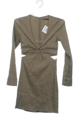 Rochie Zara, Mărime XS, Culoare Verde, Preț 73,49 Lei, #138062585