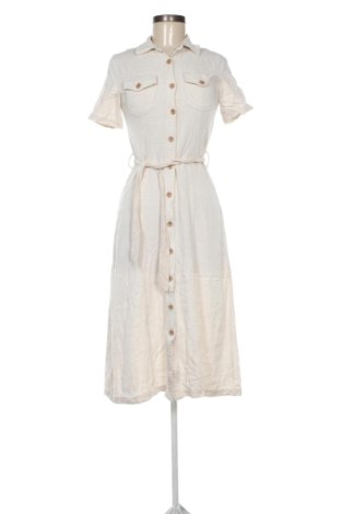 Rochie Stradivarius, Mărime S, Culoare Ecru, Preț 96,00 Lei, #138068934