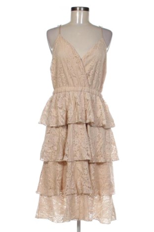 Rochie Girls On Film, Mărime L, Culoare Bej, Preț 78,74 Lei, #138073094