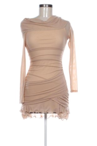 Rochie SHEIN, Mărime XS, Culoare Bej, Preț 31,49 Lei, #138074958