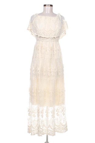 Rochie Unbranded, Mărime S, Culoare Ecru, Preț 97,00 Lei, #138081219
