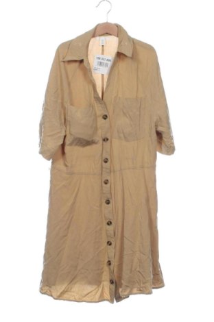 Рокля H&M, Размер XS, Цвят Бежов, Цена 22,67 €, #138057890