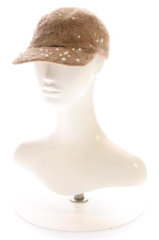 Шапка Unbranded, Цвят Бежов, Цена 13,23 €, #138046587