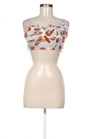 Damska koszulka na ramiączkach Pull&Bear, Rozmiar S, Kolor Kolorowy, Cena 6,99 zł