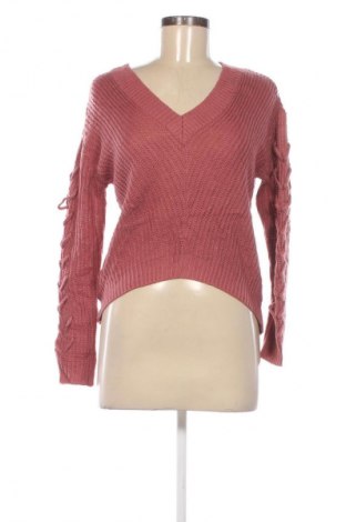 Dámský svetr Rue 21, Velikost M, Barva Růžová, Cena  29,00 Kč