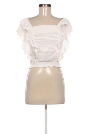 Bluzka damska Bershka, Rozmiar S, Kolor Biały, Cena 39,99 zł