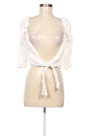 Дамска блуза Bershka, Размер S, Цвят Бял, Цена 2,04 €