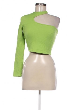 Дамска блуза Bershka, Размер M, Цвят Зелен, Цена 10,22 €