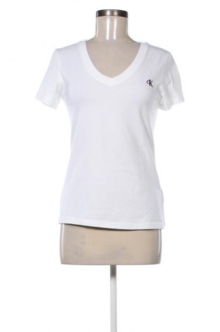 Дамска блуза Calvin Klein Jeans, Размер S, Цвят Екрю, Цена 35,27 €