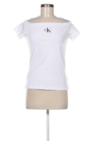 Bluzka damska Calvin Klein Jeans, Rozmiar M, Kolor Biały, Cena 183,99 zł, #134095221
