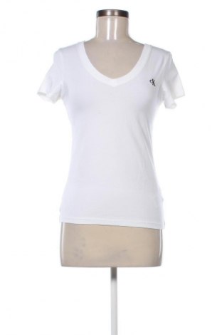 Γυναικεία μπλούζα Calvin Klein Jeans, Μέγεθος XS, Χρώμα Εκρού, Τιμή 39,99 €, #134095342