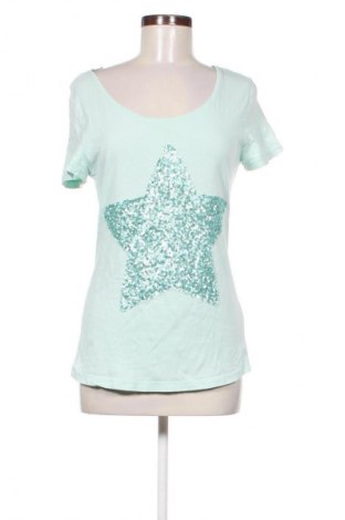 Damen Shirt Cartoon, Größe M, Farbe Blau, Preis 5,99 €