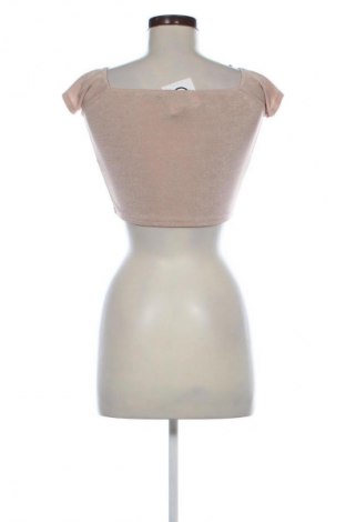 Damen Shirt Pretty Little Thing, Größe XS, Farbe Beige, Preis € 3,99