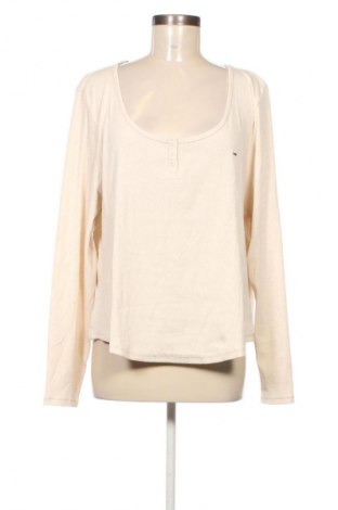 Дамска блуза Tommy Jeans, Размер 5XL, Цвят Екрю, Цена 19,42 €