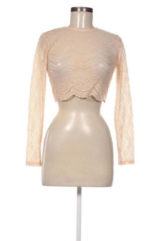 Bluză de femei Zara, Mărime M, Culoare Bej, Preț 89,53 Lei