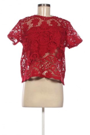 Damen Shirt Zara, Größe L, Farbe Rot, Preis 13,99 €