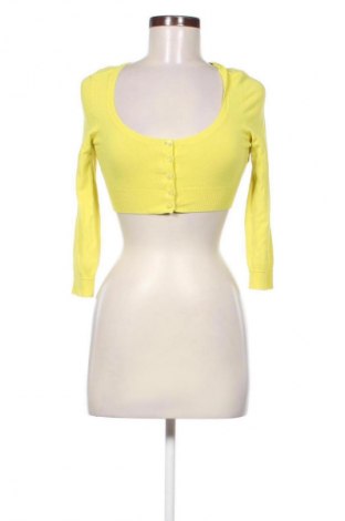 Γυναικεία ζακέτα Bershka, Μέγεθος S, Χρώμα Κίτρινο, Τιμή 6,99 €