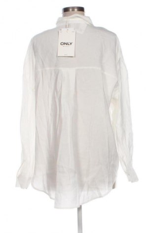 Γυναικείο πουκάμισο ONLY, Μέγεθος L, Χρώμα Λευκό, Τιμή 13,99 €