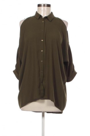 Γυναικείο πουκάμισο River Island, Μέγεθος S, Χρώμα Πράσινο, Τιμή 4,99 €