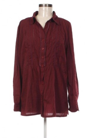 Γυναικείο πουκάμισο Unbranded, Μέγεθος XL, Χρώμα Κόκκινο, Τιμή 5,99 €