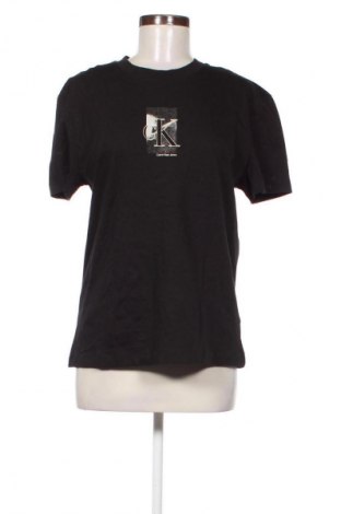 Damski T-shirt Calvin Klein Jeans, Rozmiar XL, Kolor Czarny, Cena 207,99 zł