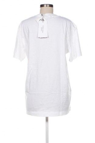 Damen T-Shirt Calvin Klein Jeans, Größe L, Farbe Weiß, Preis 31,99 €