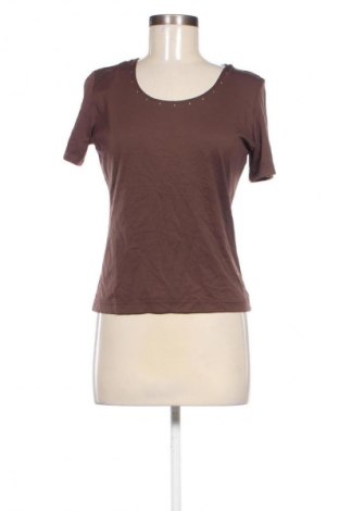 Damen T-Shirt Passport, Größe M, Farbe Braun, Preis 7,99 €