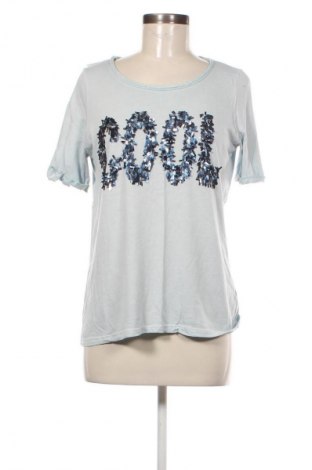 Damski T-shirt Six-O-Seven, Rozmiar XL, Kolor Niebieski, Cena 94,99 zł