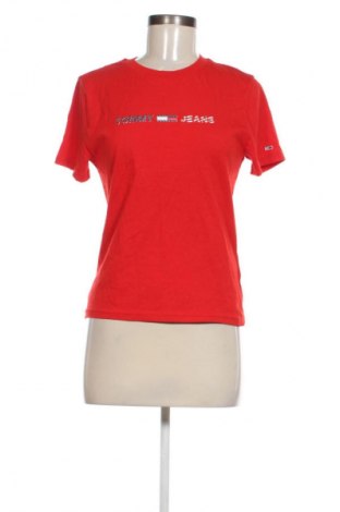 Дамска тениска Tommy Jeans, Размер S, Цвят Червен, Цена 38,34 €