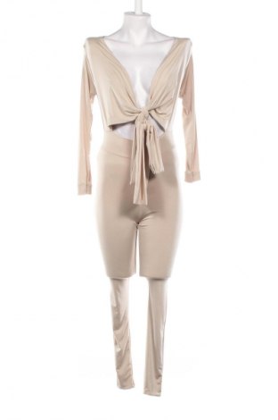 Damski długi kombinezon Unbranded, Rozmiar S, Kolor Beżowy, Cena 20,99 zł