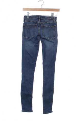 Dámské džíny  Calvin Klein Jeans, Velikost XXS, Barva Modrá, Cena  439,00 Kč